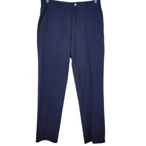 Short Par 4 Golf Pants Mens 34x32 Black Performance Stretch Trousers